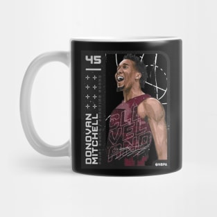 Donovan Mitchell Cleveland Card Mug